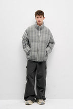 Reversible Football Down Jacket