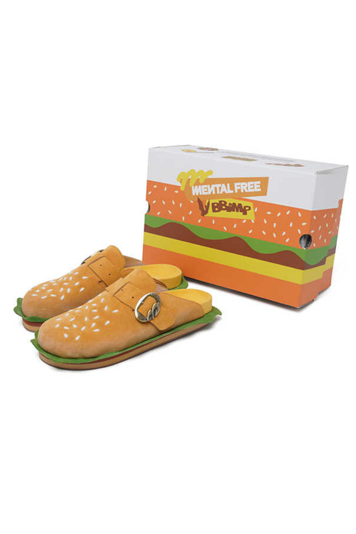 Burger Clog Slides