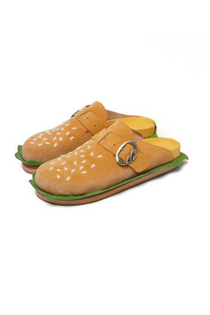 Burger Clog Slides