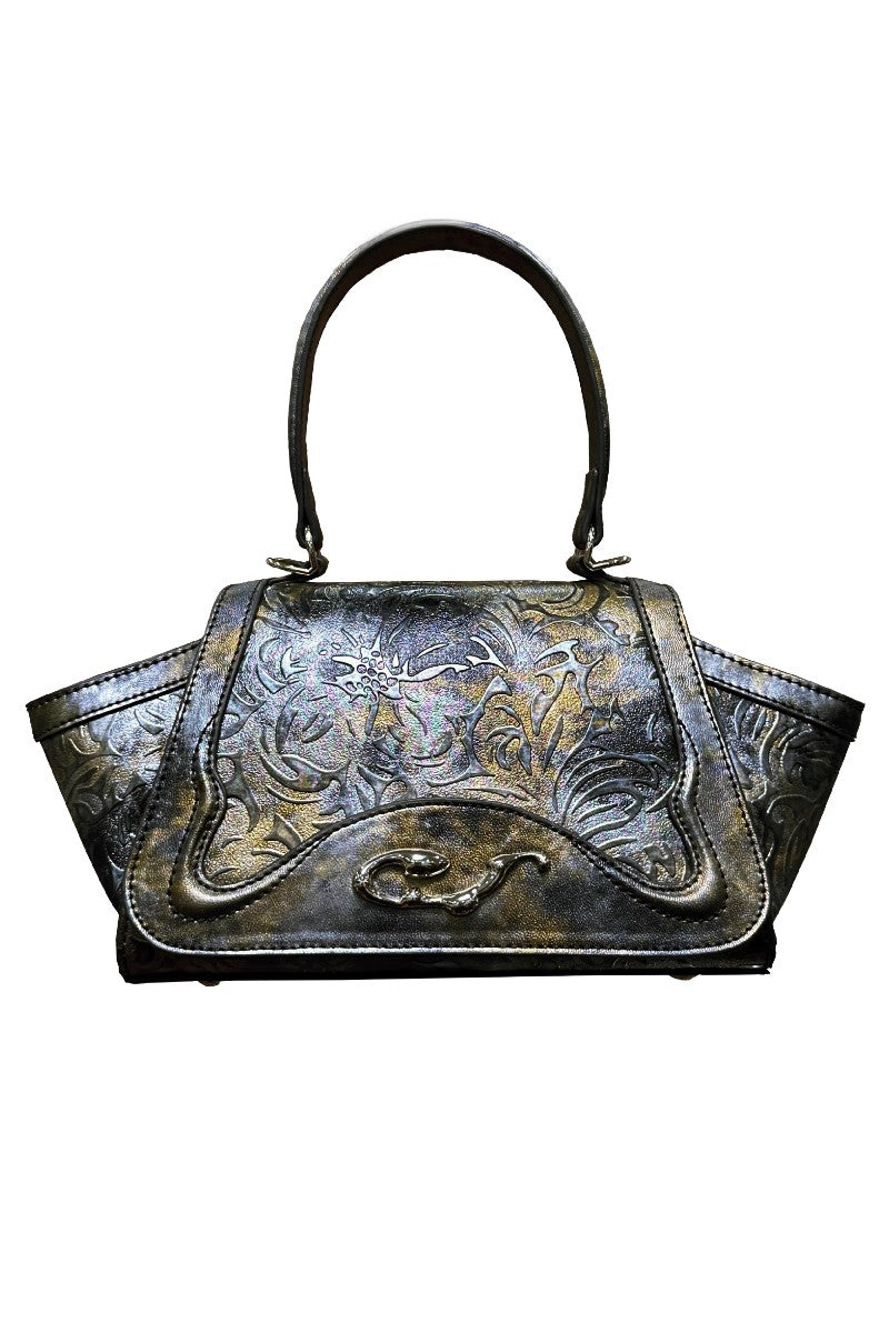 Embossed Flowers Bag