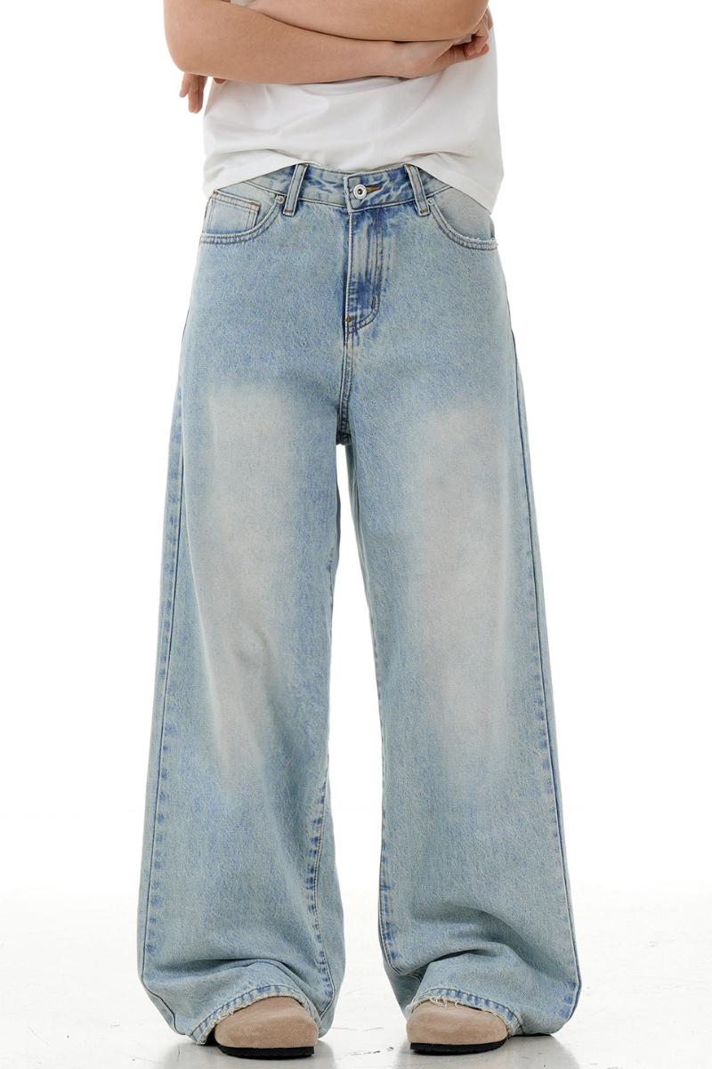 Gradient Straight Fit Jeans