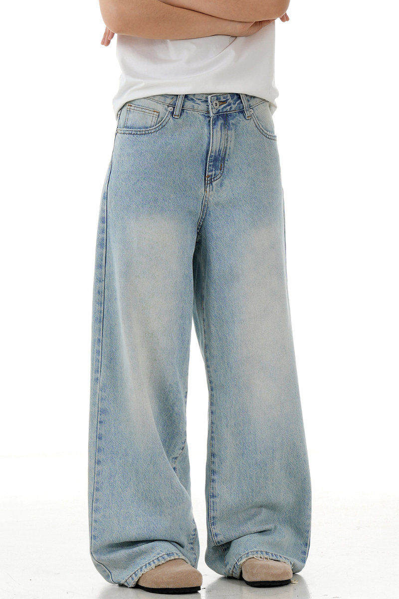 Gradient Straight Fit Jeans