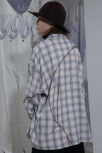 BNP Checkered Stitched L/S Shirt