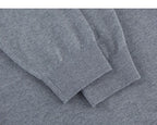 Heather Grey sweater cuff detail