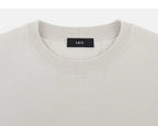 Light Beige sweater neckline detail