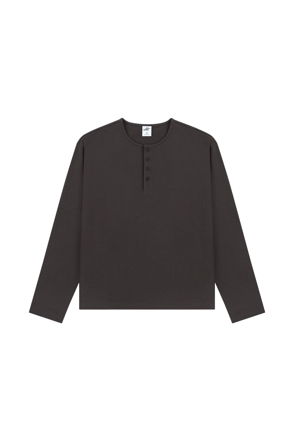 Cotton Long Sleeve Henley