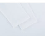 White Henley sleeve hem detail