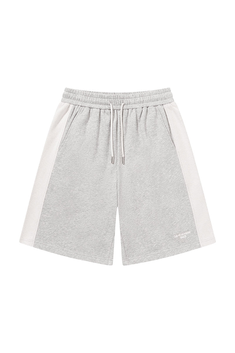 Retro Frayed Knit Sports Shorts