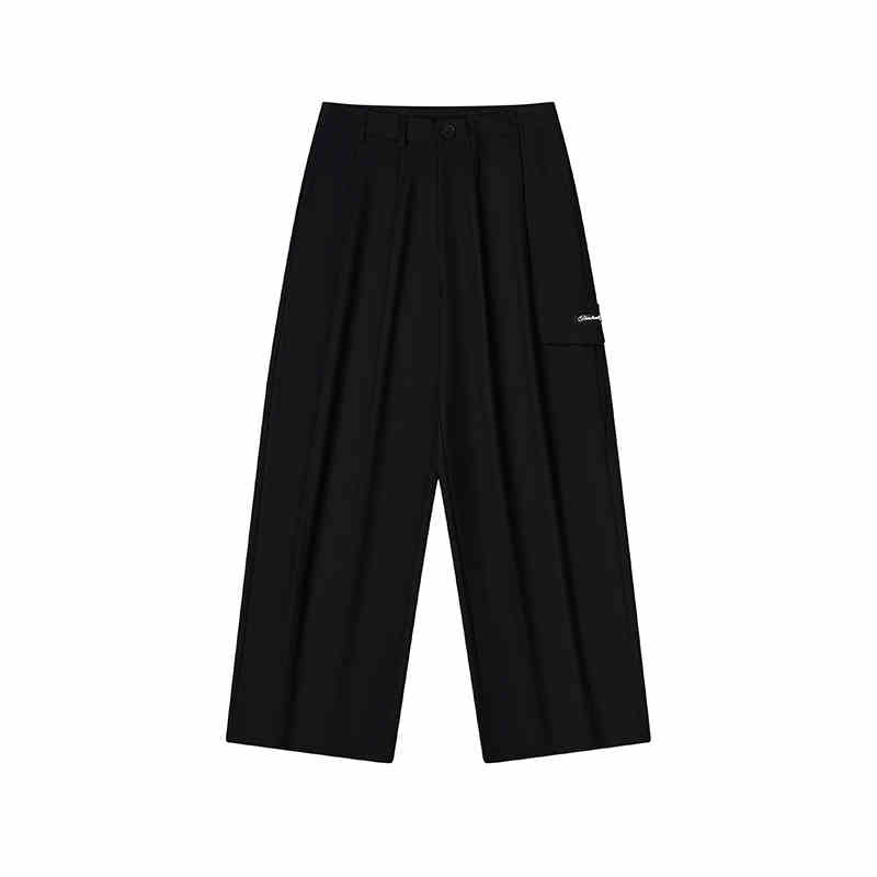 Pleated Wide-Leg Cleanfit Trousers