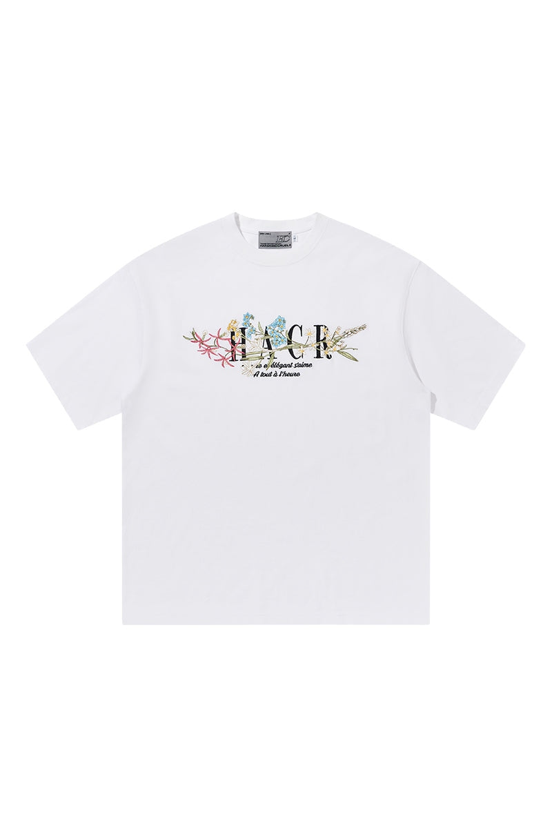 Floral Wrap Embroidered Tee – Copping Zone Floral Wrap Embroidered Tee – Copping Zone