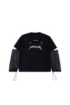 Two Piece Logo Mesh Tee