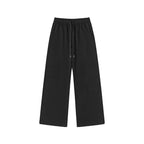 Split Loose Embroidered Sweatpants
