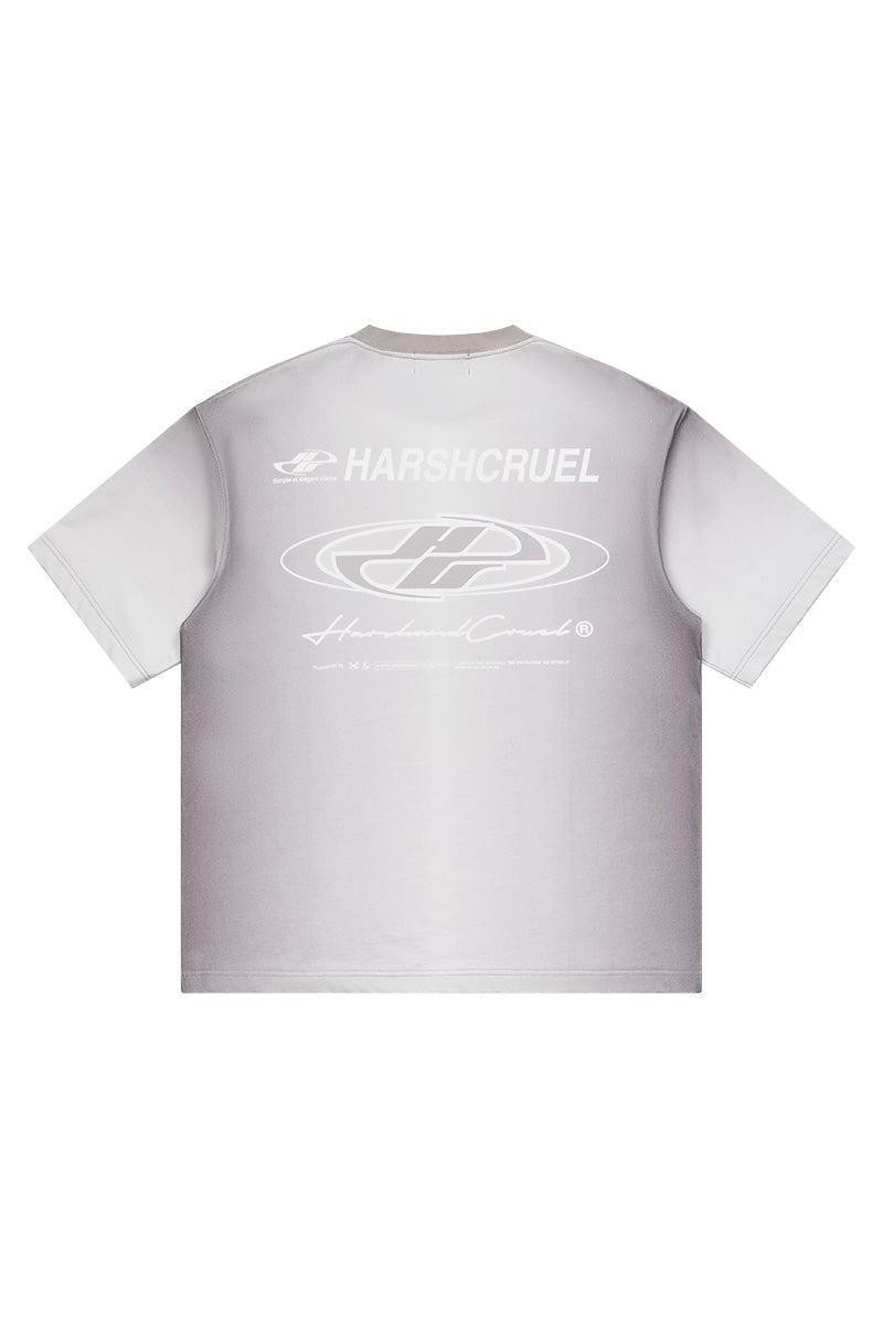 Silver Gradient Logo Tee