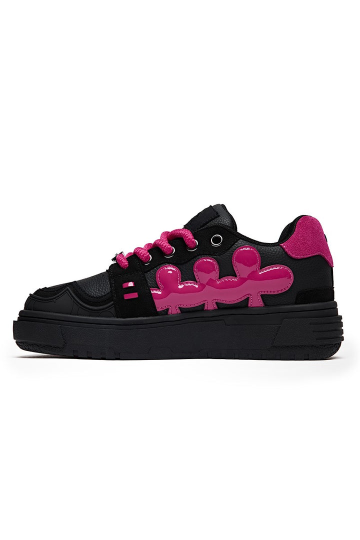 Electric Pink Chunky Sneakers