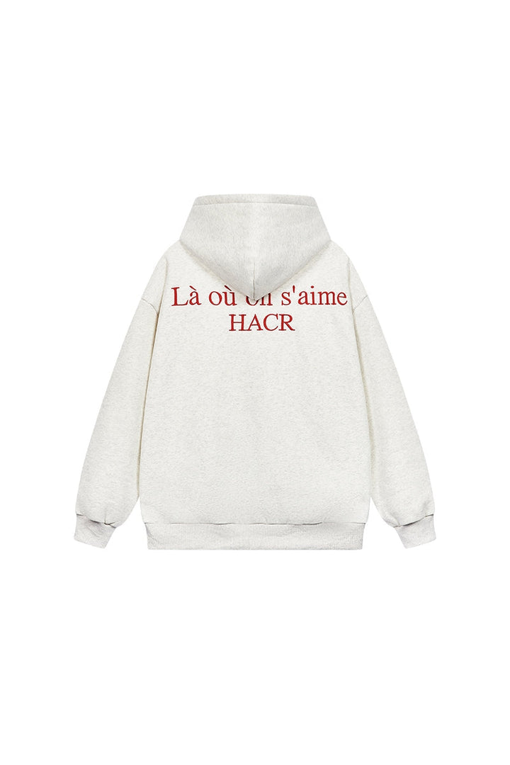 Logo Embroidered Street Hoodie