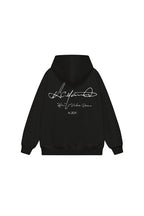 Handwritten Embroidered Zip up Hoodie