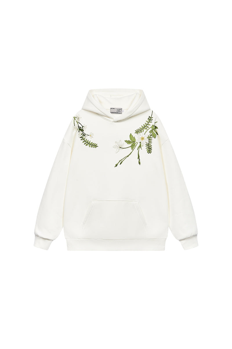 Brenches Embroidered Oversized Hoodie