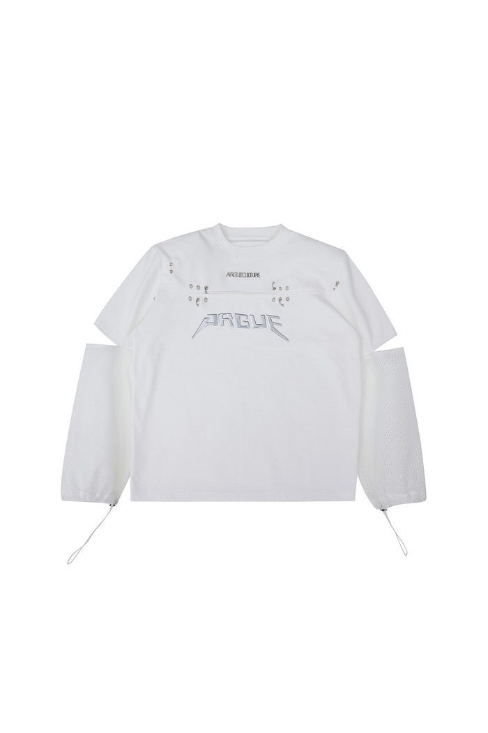 Two Piece Logo Mesh Tee