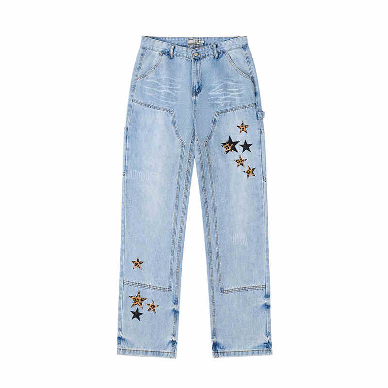 Vintage Star Patches Jeans