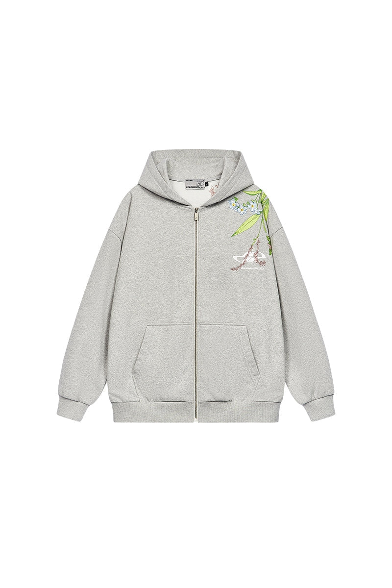 coppi☺︎　0527 Cypress Pumpkin Crop Hoodie - Combing The Coast