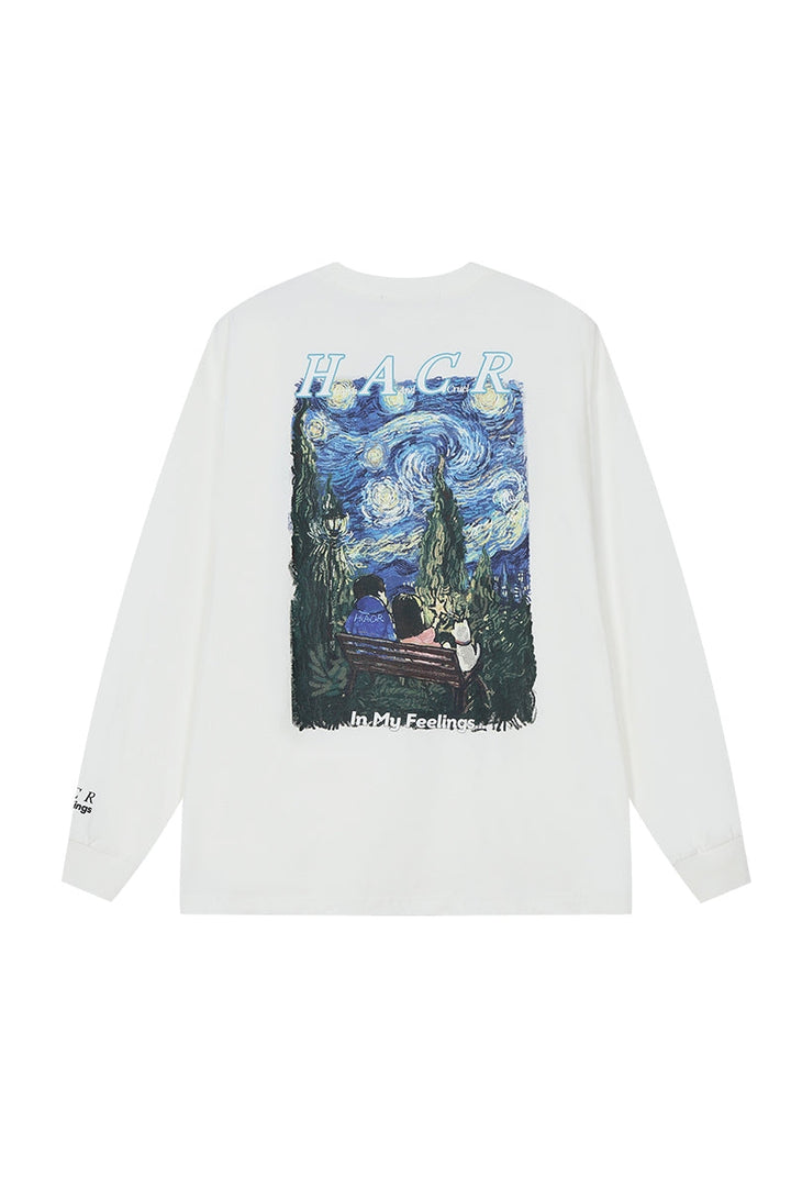 Crayon Starry Sky Long Sleeve