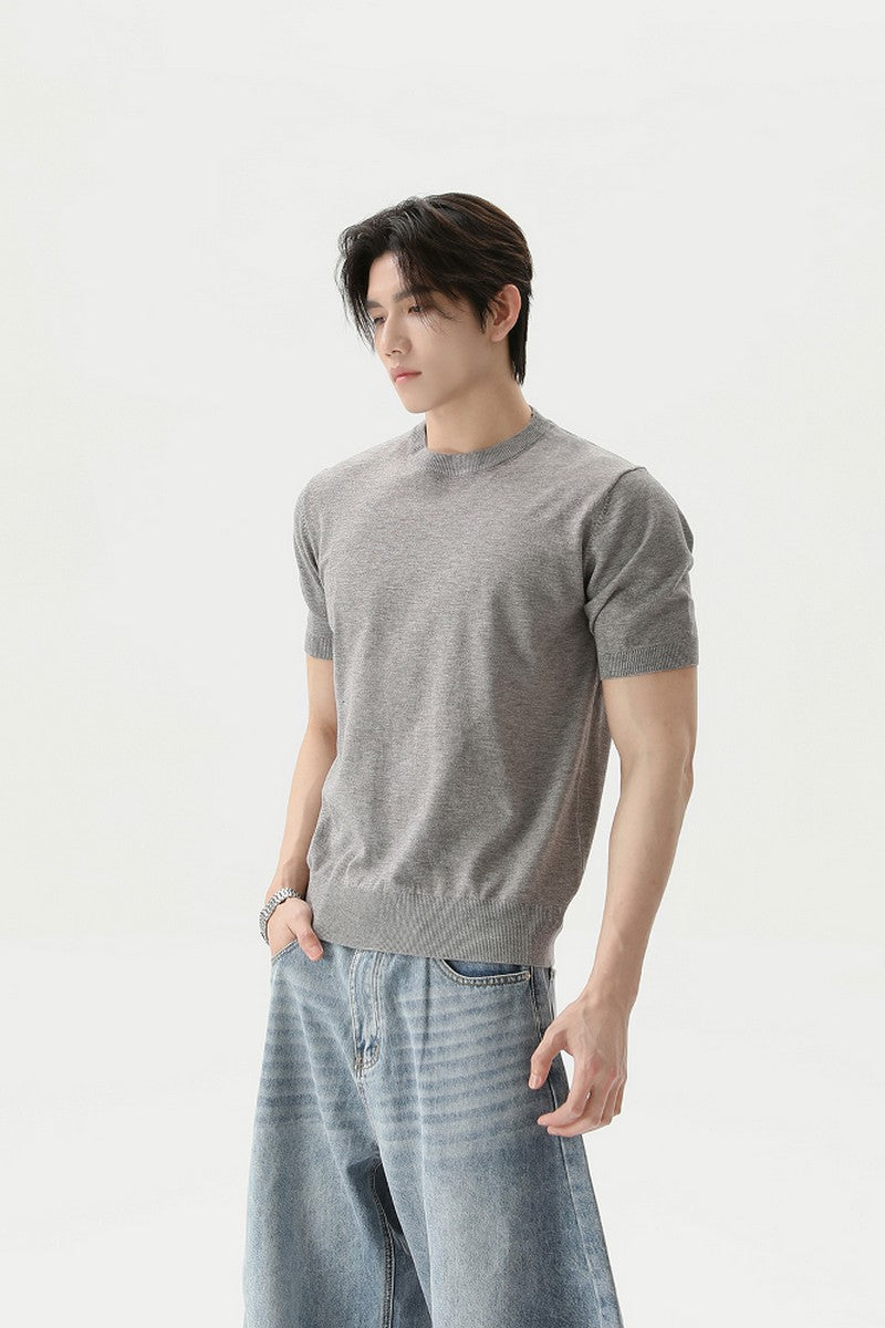 Vintage Knit Crewneck Tee