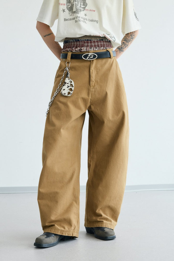 Basic Baggy Wide Jeans