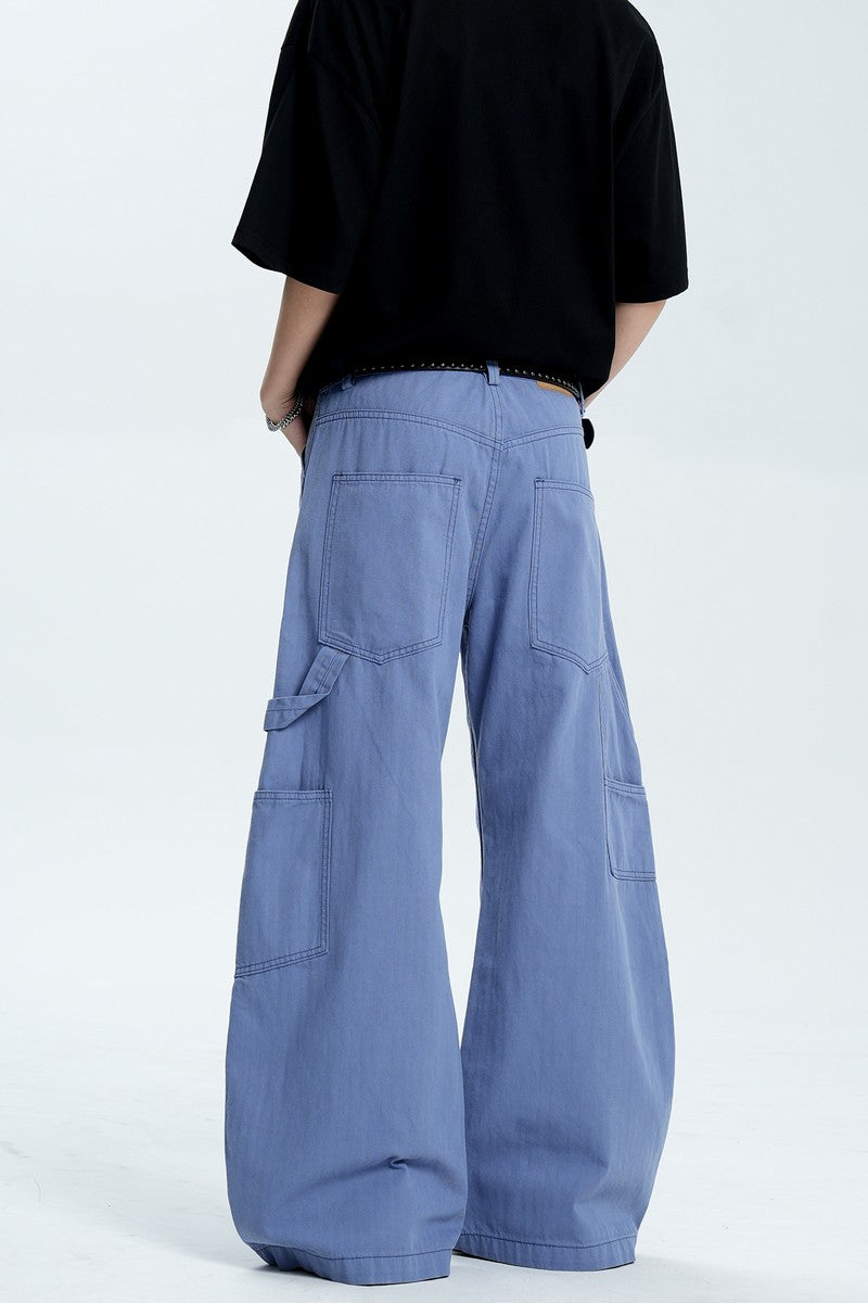 French Blue Workwear Pants
