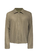 Woven Textured Long Sleeve Shirt