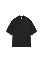Oversized Heavy Cotton V-Neck Tee