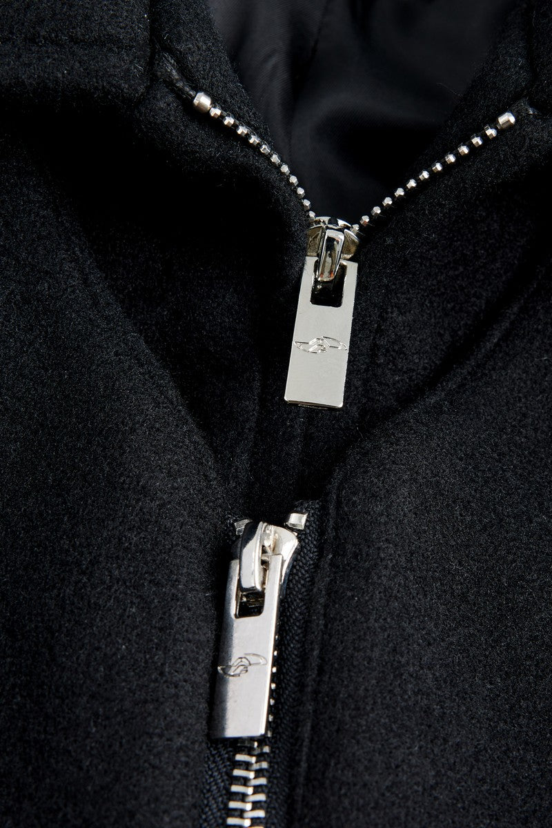 Studded Embroidered Tech Jacket