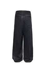 Waxed Low Crotch Sweatpants