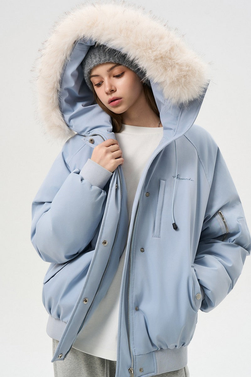 Detachable Fur Parka Jacket