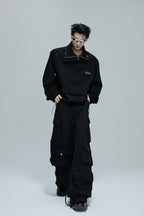 Minimalist Zip Utility Sweatpants