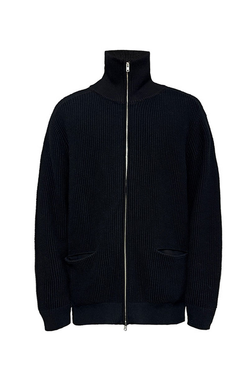 Heavyweight Zip Turtleneck Sweater