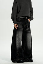 Faded Gray Washed Jeans