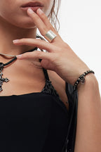 Matte Pirate Rose Ring