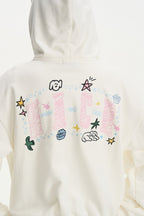 Hand Drawn Logo Graphic Hoodie