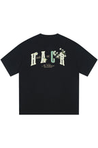Floral Patchwork Embroidered Loose Tee