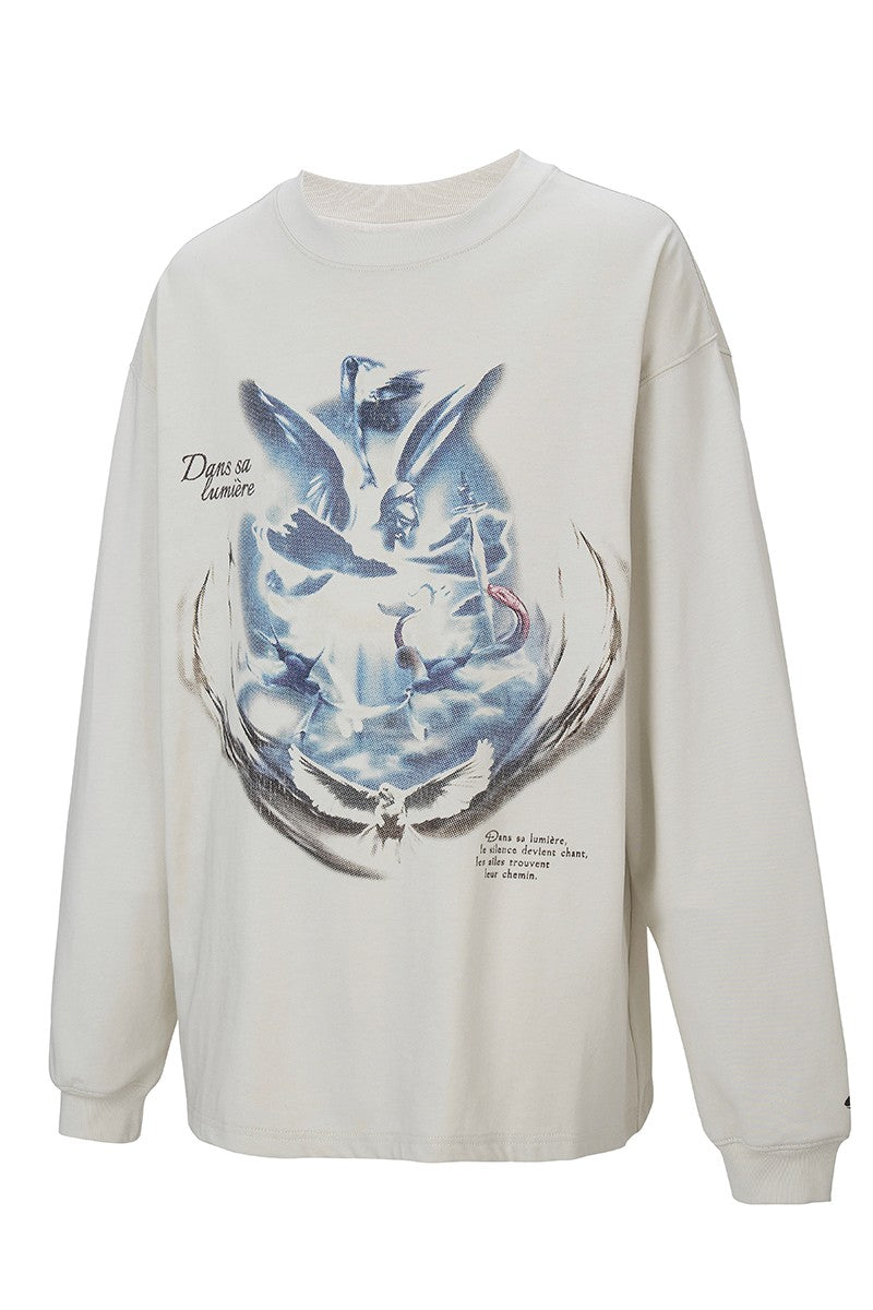 Vintage Graphic Heavyweight Long Sleeve Tee