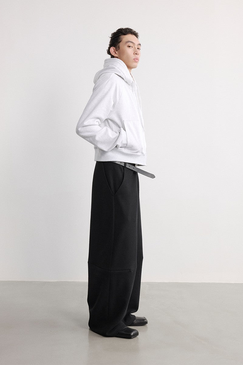 Drawstring Raglan Fit Hoodie