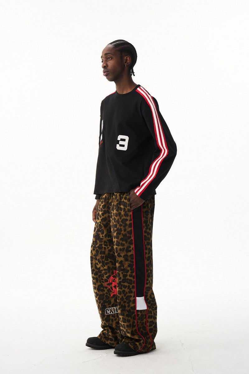 Retro Colorblock Crewneck Jersey