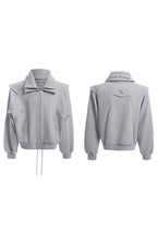 Convertible Cape-Style Zip Hoodie