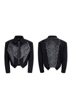 Snake Print Faux Fur Jacket