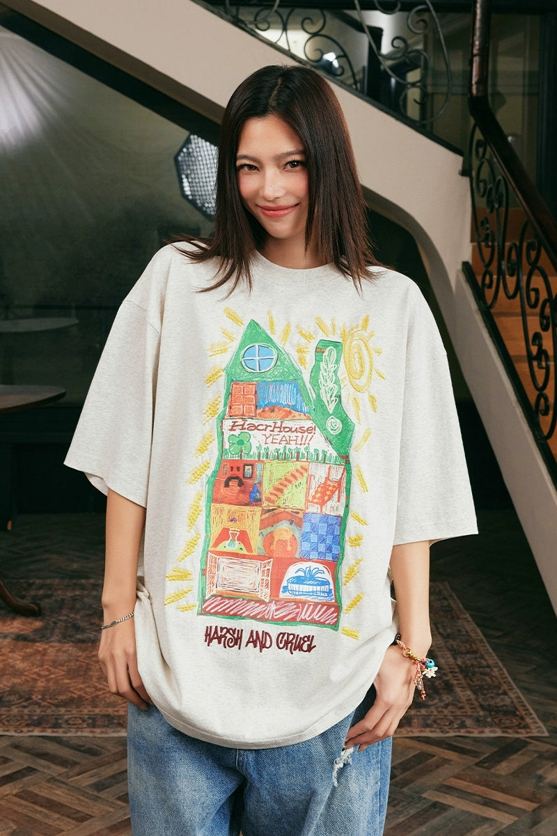Crayon House Knit T-Shirt