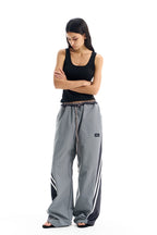 Striped Drawstring Track Pants