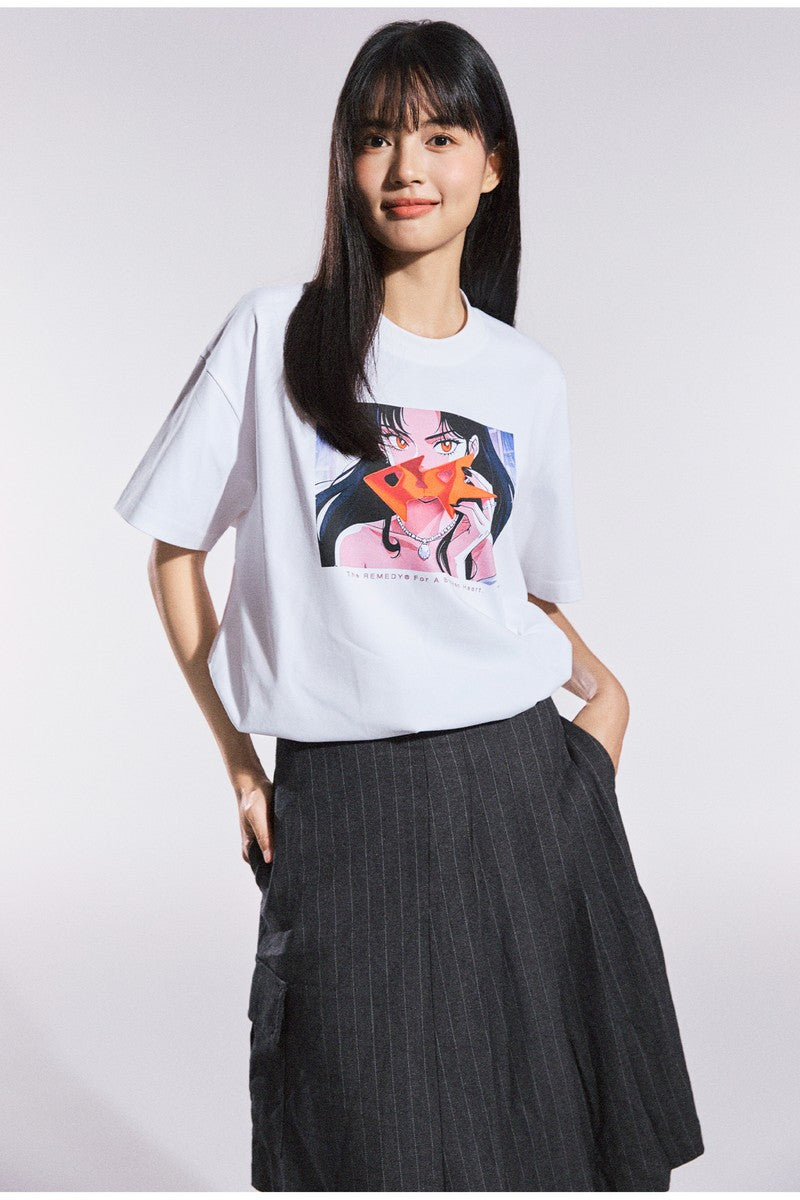Mask Graphic Tee