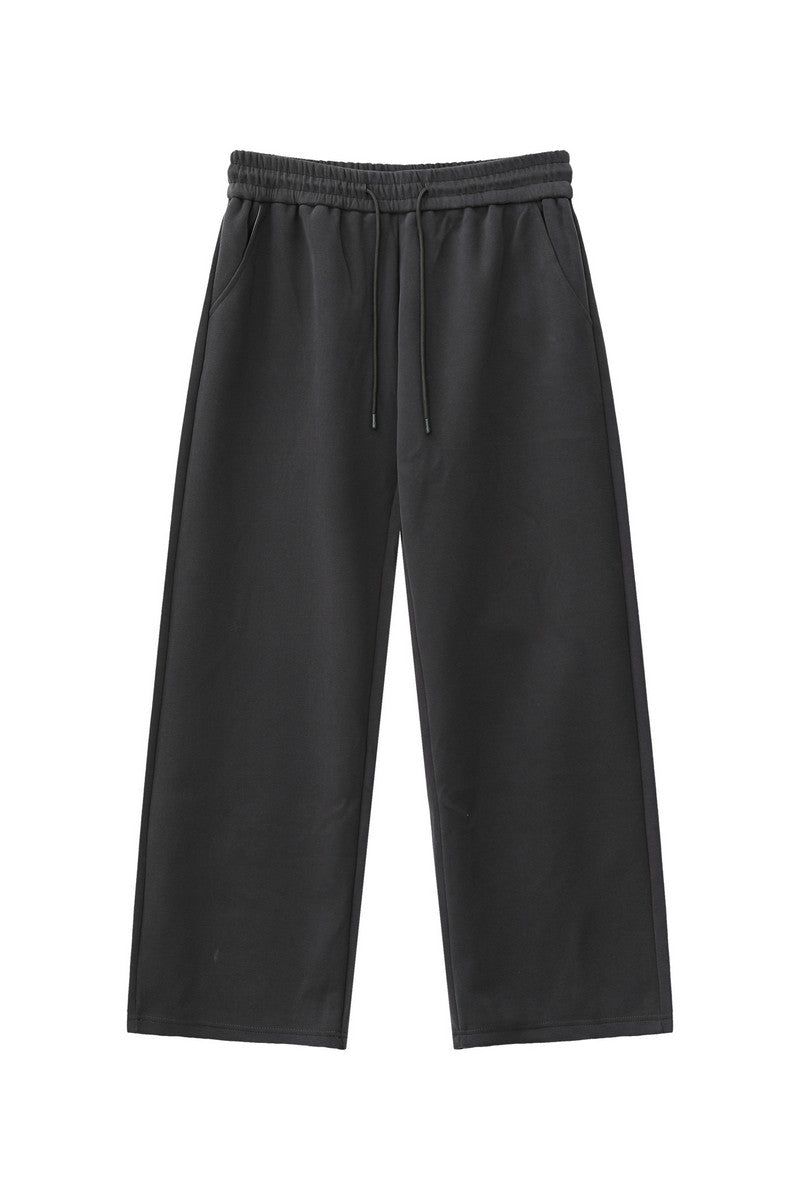 Drawstring Straight Leg Sweatpants