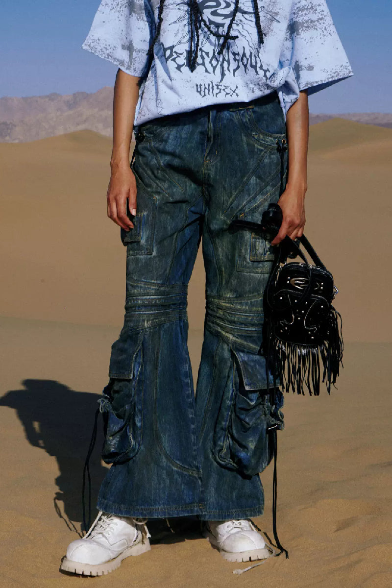 Drawstring Jeans