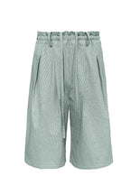 Plaid Pleated Capri Shorts